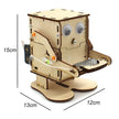 DIY Robot Eating Coin Wood Model