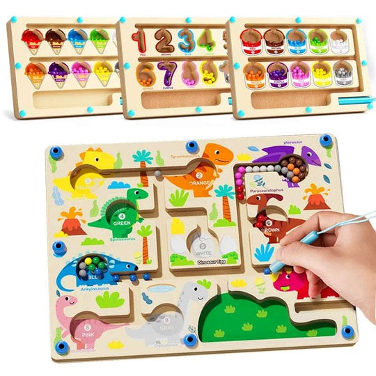 Magnetic Color Sorting Games