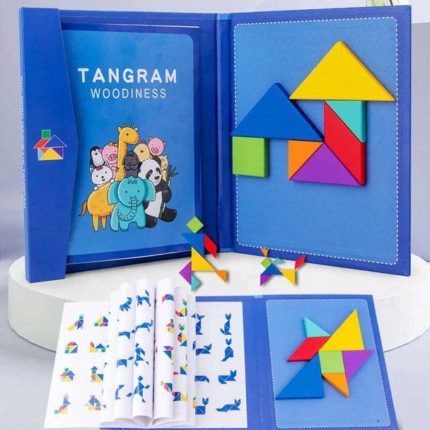 Magnetic Tangrams for Kids