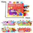 New 3D Visual Tail Baby Cloth Book