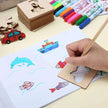 Montessori Wooden Drawing Stencil