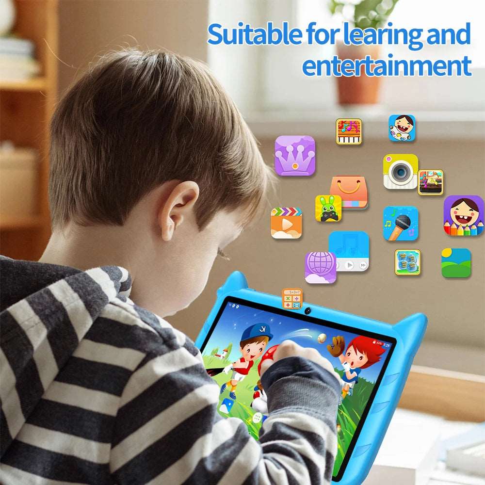 New 7 Inch Global Version 5G WiFi Kids Tablets