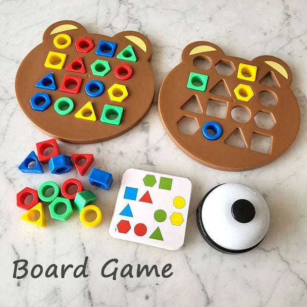 Matching Puzzle Toys - Colors Geometric Shapes