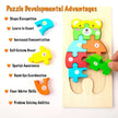 3D Wooden Animal Puzzles