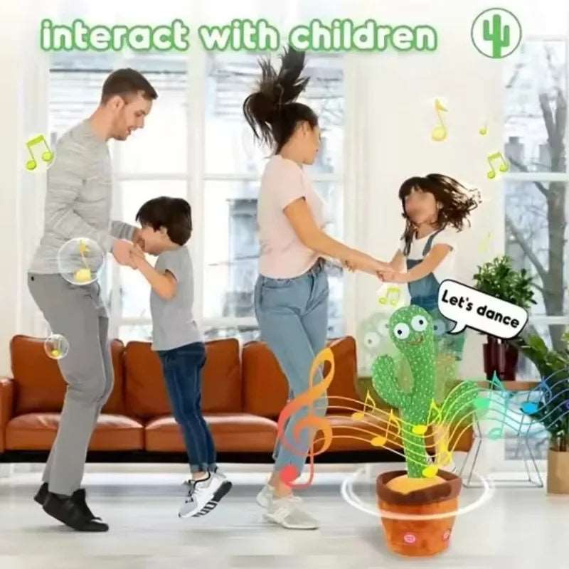 Talking and Dancing Cactus Toy for boys And girls