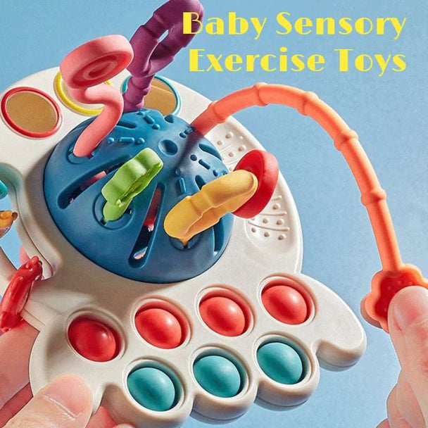 Baby Sensory Developmental Educational Pull String Toy