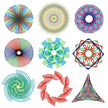 22pcs Spirograph Spiral Art Drawing Kit