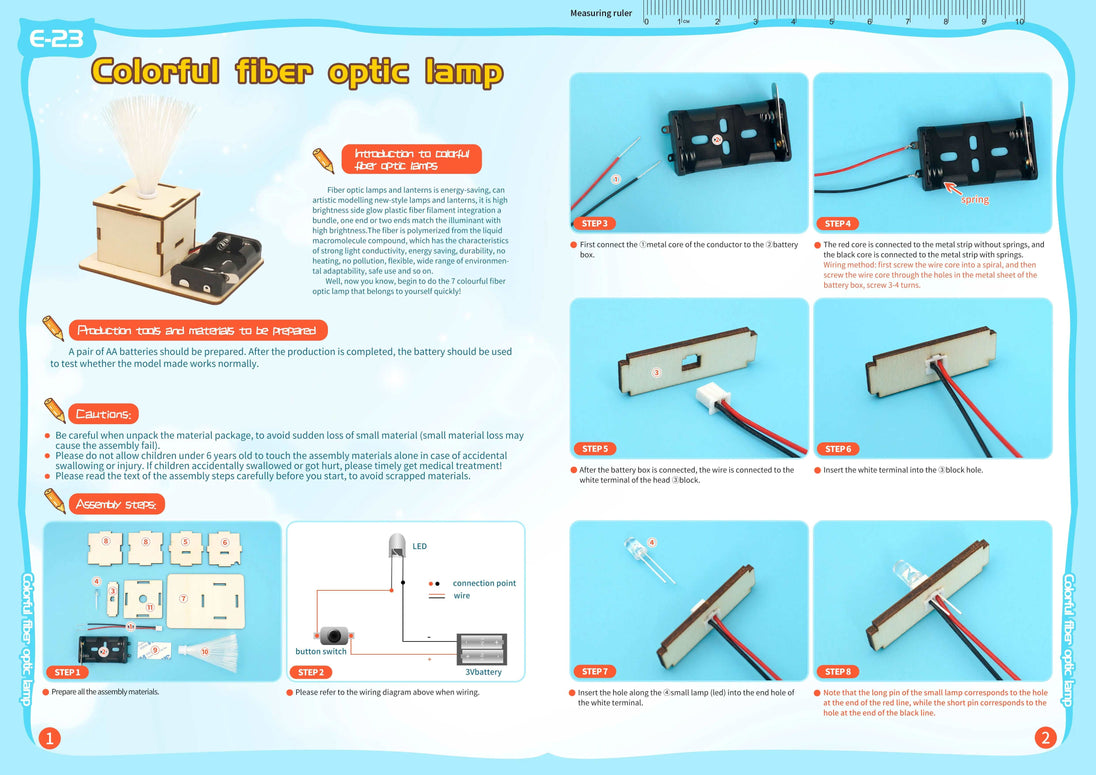 DIY Fiber Optic Light STEM Toy