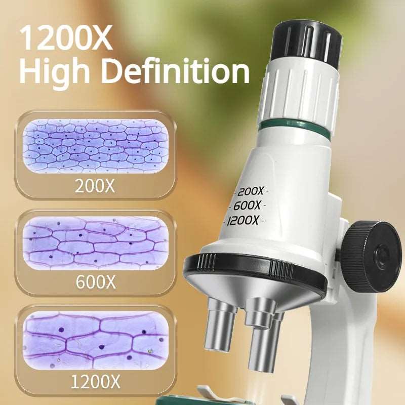 Microscope Kit Biological Science Stem Toy