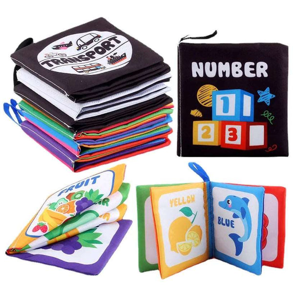 Enlightenment Early Learning Black and White Cloth Book