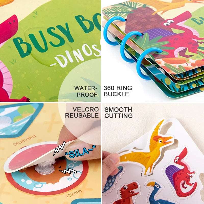 Busy Book - Sticker Quiet Book